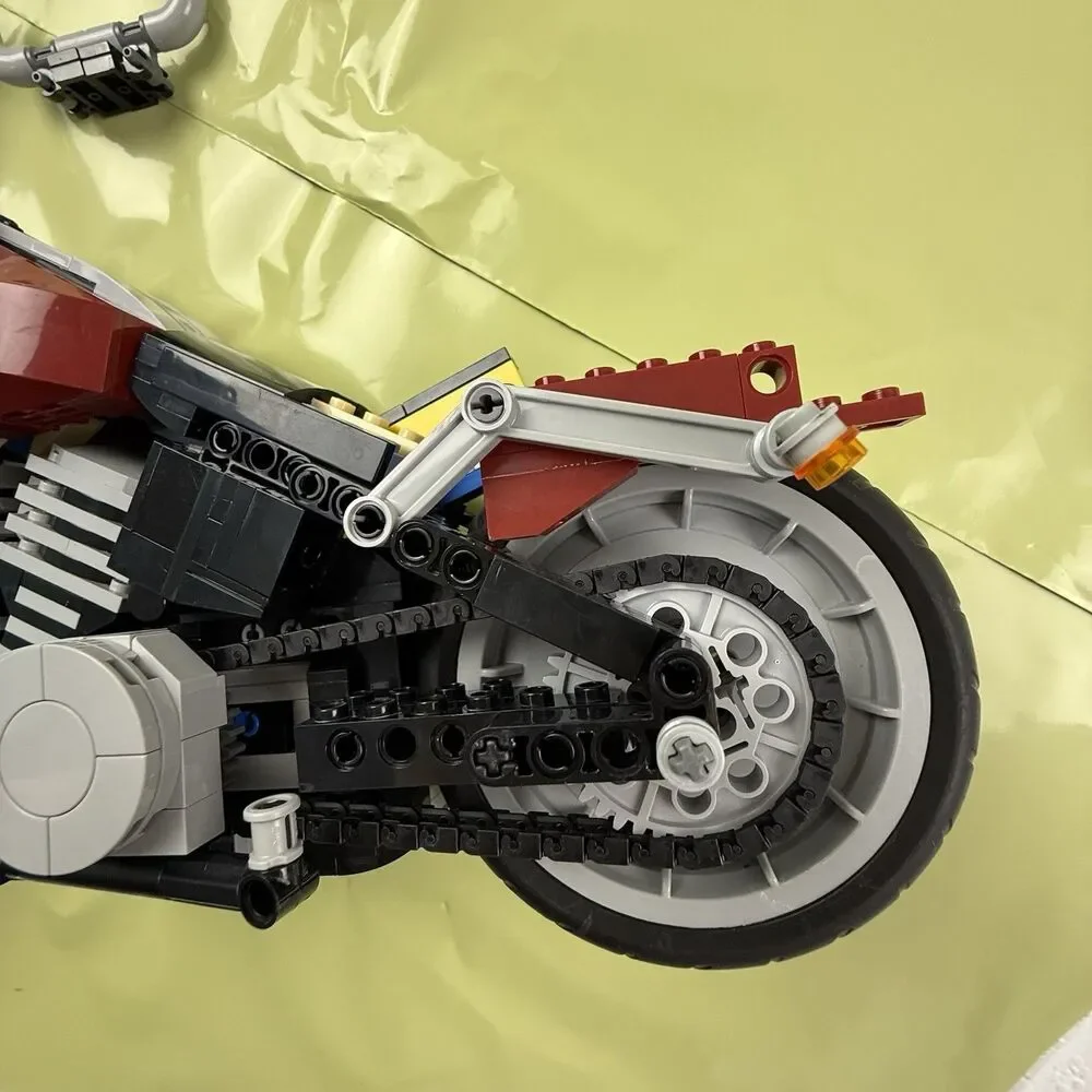 LEGO CREATOR Harley Davidson Fat Boy 10269 Incomplete Motorcycle Bike